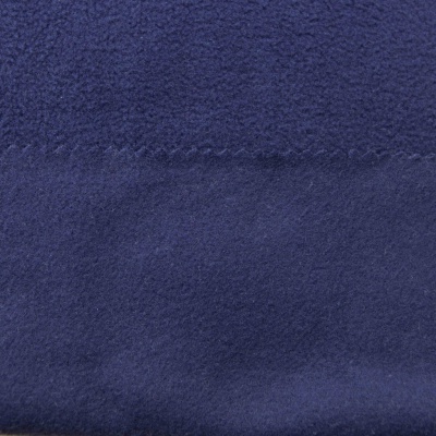 Флис DTY 19-3920, 180 г/м2, шир. 150 см, цвет т.синий - купить в Глазове. Цена 646.04 руб.