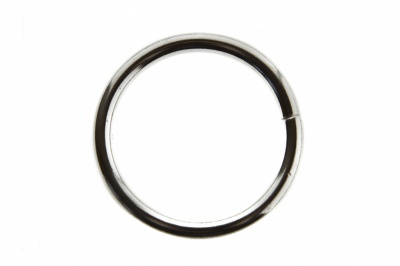 Кольцо металлическое d-3 х 32 мм, цв.-никель - купить в Глазове. Цена: 3.92 руб.