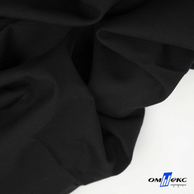Ткань костюмная "Матте" 80% P, 16% R, 4% S, 170 г/м2, шир.150 см, цв-черный #1 - купить в Глазове. Цена 372.90 руб.