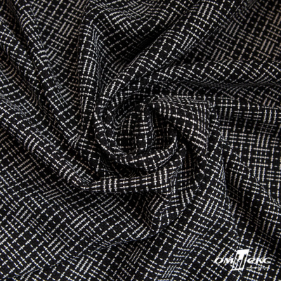 Ткань костюмная "Гарсия" 80% P, 18% R, 2% S, 335 г/м2, шир.150 см, Цвет черный - купить в Глазове. Цена 669.66 руб.