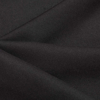 Ткань костюмная 21010 2044, 225 гр/м2, шир.150см, цвет черный - купить в Глазове. Цена 390.73 руб.
