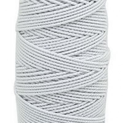 Нитка - резинка Спандекс 25 м (уп-10шт)-белые - купить в Глазове. Цена: 35.65 руб.