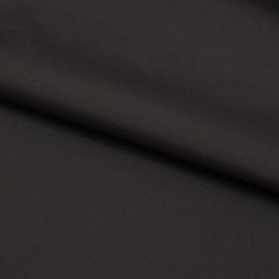 Курточная ткань Дюэл Middle (дюспо), WR PU Milky, Black/Чёрный 80г/м2, шир. 150 см - купить в Глазове. Цена 123.45 руб.