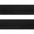 Рулонная молния с покрытием PVC спираль тип 3 (упак.270м) -черная с полосой СВО - купить в Глазове. Цена: 12.74 руб.