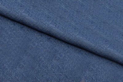 Ткань джинсовая №96, 160 гр/м2, шир.148см, цвет голубой - купить в Глазове. Цена 350.42 руб.