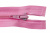 Спиральная молния Т5 513, 40 см, автомат, цвет св.розовый - купить в Глазове. Цена: 13.17 руб.