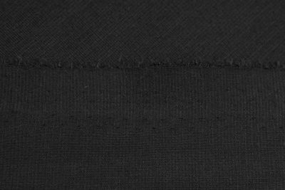 Трикотаж "Grange" BLACK 1# (2,38м/кг), 280 гр/м2, шир.150 см, цвет чёрно-серый - купить в Глазове. Цена 870.01 руб.