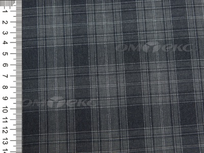 Ткань костюмная клетка 25235 2003, 185 гр/м2, шир.150см, цвет серый/сер - купить в Глазове. Цена 