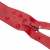 Молния водонепроницаемая PVC Т-7, 90 см, разъемная, цвет (820) красный - купить в Глазове. Цена: 61.18 руб.