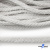 Шнур плетеный d-6 мм круглый, 70% хлопок 30% полиэстер, уп.90+/-1 м, цв.1076-белый - купить в Глазове. Цена: 588 руб.