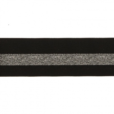 #2/6-Лента эластичная вязаная с рисунком шир.52 мм (45,7+/-0,5 м/бобина) - купить в Глазове. Цена: 69.33 руб.