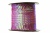 Пайетки "ОмТекс" на нитях, CREAM, 6 мм С / упак.73+/-1м, цв. 89 - розовый - купить в Глазове. Цена: 468.37 руб.