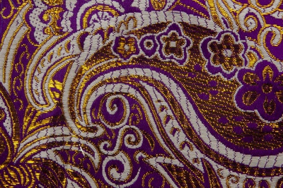 Ткань костюмная жаккард №9, 140 гр/м2, шир.150см, цвет фиолет - купить в Глазове. Цена 387.20 руб.