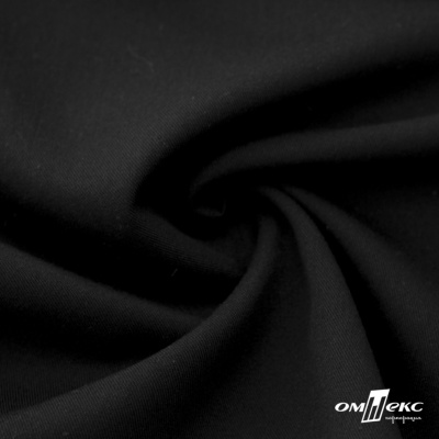 Ткань костюмная "Эльза" 80% P, 16% R, 4% S, 160 г/м2, шир.150 см, цв-черный #1 - купить в Глазове. Цена 332.71 руб.
