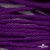 Шнур плетеный d-6 мм, круглый 70% хлопок 30% полиэстер, уп.90+/-1 м, цв.1084-фиолет - купить в Глазове. Цена: 588 руб.