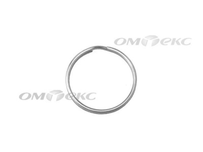Кольцо металлическое d-20 мм, цв.-никель - купить в Глазове. Цена: 3.19 руб.
