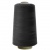 Швейные нитки (армированные) 28S/2, нам. 2 500 м, цвет чёрный - купить в Глазове. Цена: 139.91 руб.