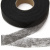 Прокладочная лента (паутинка) DF23, шир. 20 мм (боб. 100 м), цвет чёрный - купить в Глазове. Цена: 2.03 руб.