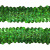 Тесьма с пайетками D4, шир. 30 мм/уп. 25+/-1 м, цвет зелёный - купить в Глазове. Цена: 1 087.39 руб.