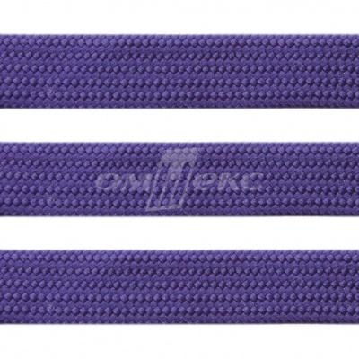 Шнур 15мм плоский (100+/-1м) №10 фиолетовый - купить в Глазове. Цена: 10.21 руб.