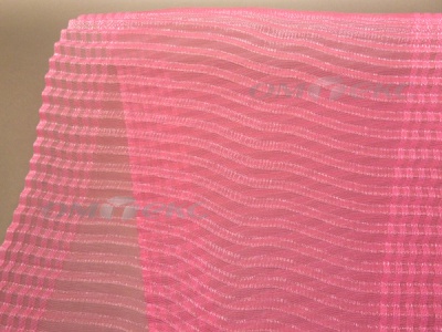 Лента капроновая "Гофре", шир. 110 мм/уп. 50 м, цвет розовый - купить в Глазове. Цена: 35.60 руб.