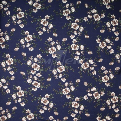 Плательная ткань "Фламенко" 3.2, 80 гр/м2, шир.150 см, принт растительный - купить в Глазове. Цена 239.03 руб.