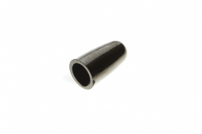 8100-Наконечник пластиковый под металл 15 мм-тем.никель - купить в Глазове. Цена: 2.45 руб.