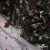Сетка с вышивкой "Мадрид" 135 г/м2, 100% нейлон, ширина 130 см, Цвет 4/Черный - купить в Глазове. Цена 980 руб.