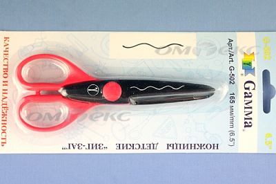 Ножницы G-502 детские 165 мм - купить в Глазове. Цена: 292.21 руб.