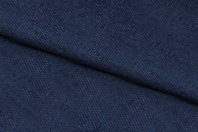 Ткань джинсовая №96, 160 гр/м2, шир.148см, цвет синий - купить в Глазове. Цена 350.42 руб.