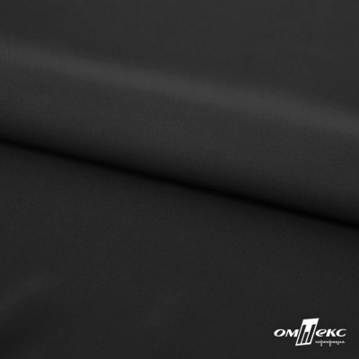 Плательная ткань "Невада", 120 гр/м2, шир.150 см, цвет чёрный - купить в Глазове. Цена 254.22 руб.