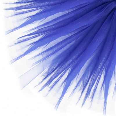Фатин матовый 16-101, 12 гр/м2, шир.300см, цвет т.синий - купить в Глазове. Цена 100.92 руб.