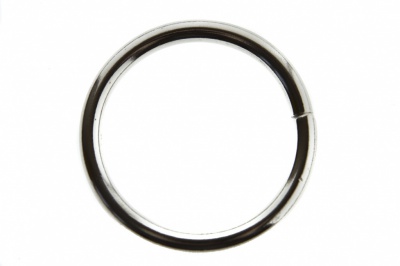 Кольцо металлическое d-38 мм, цв.-никель - купить в Глазове. Цена: 4.89 руб.