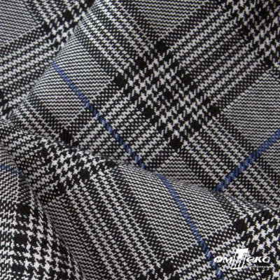 Ткань костюмная "Клер" 80% P, 16% R, 4% S, 200 г/м2, шир.150 см,#3 цв-серый/синий - купить в Глазове. Цена 412.02 руб.