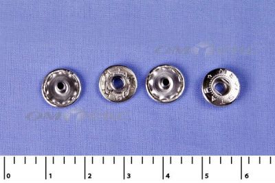 Кнопки металл Ф-12,5 (1440 +/-20 шт) "альфа" никель с рисунком - купить в Глазове. Цена: 2 853.69 руб.