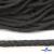 Шнур плетеный d-6 мм круглый, 70% хлопок 30% полиэстер, уп.90+/-1 м, цв.1088-т.серый - купить в Глазове. Цена: 588 руб.