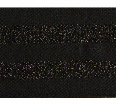 #H1-Лента эластичная вязаная с рисунком, шир.40 мм, (уп.45,7+/-0,5м) - купить в Глазове. Цена: 47.11 руб.