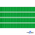 Репсовая лента 019, шир. 6 мм/уп. 50+/-1 м, цвет зелёный - купить в Глазове. Цена: 87.54 руб.