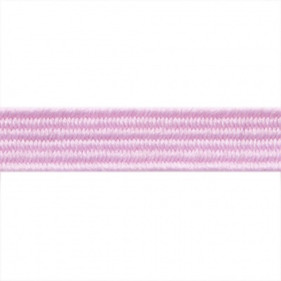 Резиновые нити с текстильным покрытием, шир. 6 мм ( упак.30 м/уп), цв.- 80-розовый - купить в Глазове. Цена: 155.22 руб.