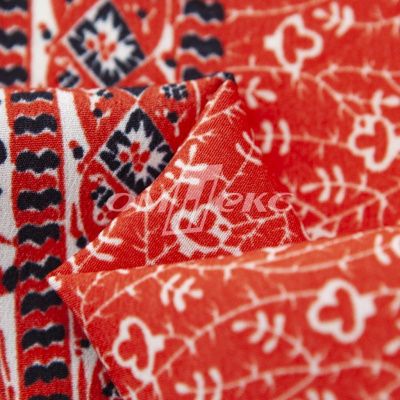 Плательная ткань "Фламенко" 24.1, 80 гр/м2, шир.150 см, принт этнический - купить в Глазове. Цена 241.49 руб.