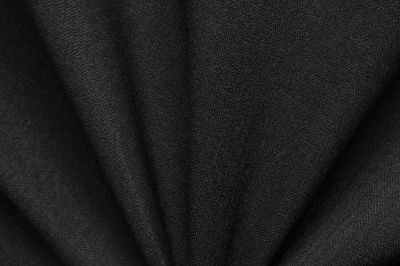 Ткань костюмная 21699 1144/1178, 236 гр/м2, шир.150см, цвет чёрный - купить в Глазове. Цена 455.40 руб.