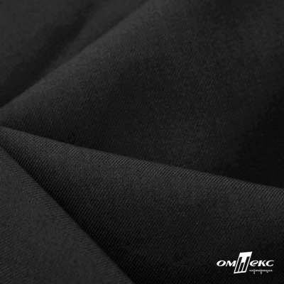 Ткань костюмная Зара, 92%P 8%S, BLACK, 200 г/м2, шир.150 см - купить в Глазове. Цена 325.28 руб.