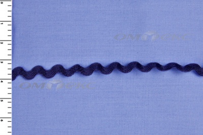 Тесьма плетеная "Вьюнчик"/т.синий - купить в Глазове. Цена: 48.03 руб.
