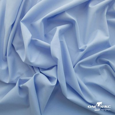 Ткань сорочечная Темза, 80%полиэстр 20%вискоза, 120 г/м2 ш.150 см, цв.голубой - купить в Глазове. Цена 269.93 руб.