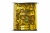 Пайетки "ОмТекс" на нитях, SILVER SHINING, 6 мм F / упак.91+/-1м, цв. 48 - золото - купить в Глазове. Цена: 356.19 руб.