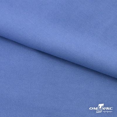 Трикотажное полотно Джерси Понте-де-Рома, 95% / 5%, 150 см, 290гм2, цв. серо-голубой, м - купить в Глазове. Цена 297 руб.