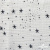 Ткань Муслин принт, 100% хлопок, 125 гр/м2, шир. 140 см, #2308 цв. 9 белый морская звезда - купить в Глазове. Цена 413.11 руб.