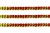 Пайетки "ОмТекс" на нитях, CREAM, 6 мм С / упак.73+/-1м, цв. 96 - красный - купить в Глазове. Цена: 484.77 руб.