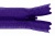 Молния потайная Т3 866, 20 см, капрон, цвет фиолетовый - купить в Глазове. Цена: 5.27 руб.