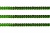 Пайетки "ОмТекс" на нитях, SILVER-BASE, 6 мм С / упак.73+/-1м, цв. 4 - зеленый - купить в Глазове. Цена: 484.77 руб.